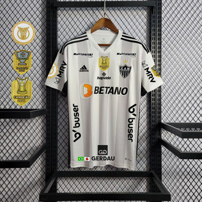 Atlético Mineiro 2022/23 Alternativa All Patrocinadores + Patch – Homem