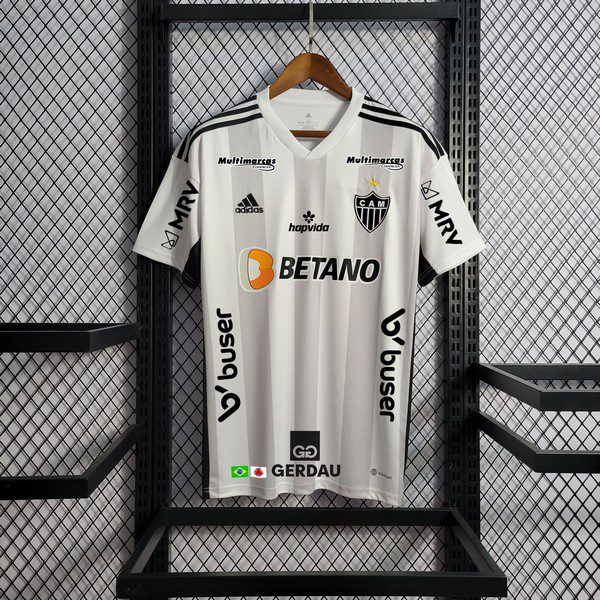 Atlético Mineiro 2022/23 Alternativa All Patrocinadores + Patch – Homem