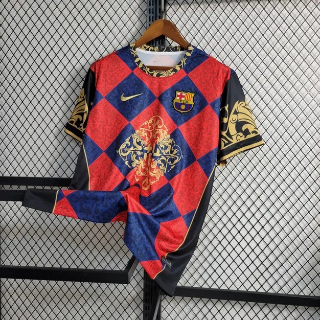Barcelona 2023/24 Camisola de Pré-Jogo – Homem