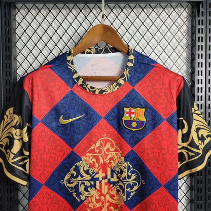 Barcelona 2023/24 Camisola de Pré-Jogo – Homem