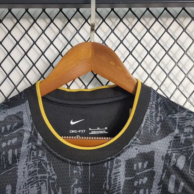 Barcelona 2023/24 Camisola Especial Preta Dourada – Homem