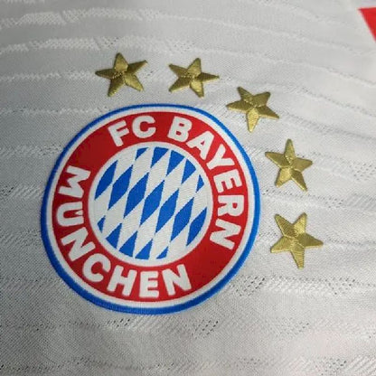Bayern de Munique 2023/24 Camisola Branca Versão Jogador – Homem