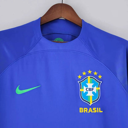 Brasil 2022/23 Camisola Alternativa Mundial – Homem