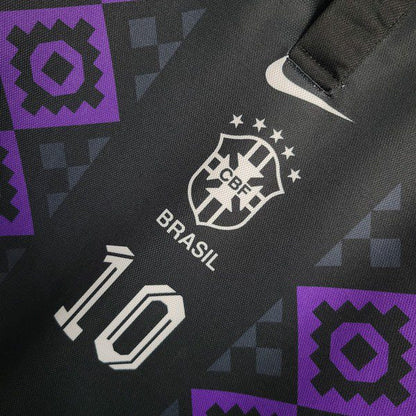 Brasil 2023/24 Preta Polo – Homem