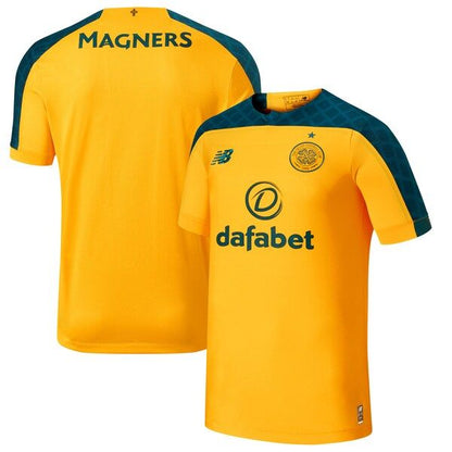 Celtic 2019/20 Camisola Alternativa Réplica - Dourada – Homem