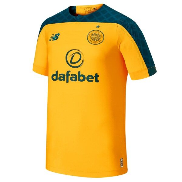 Celtic 2019/20 Camisola Alternativa Réplica - Dourada – Homem