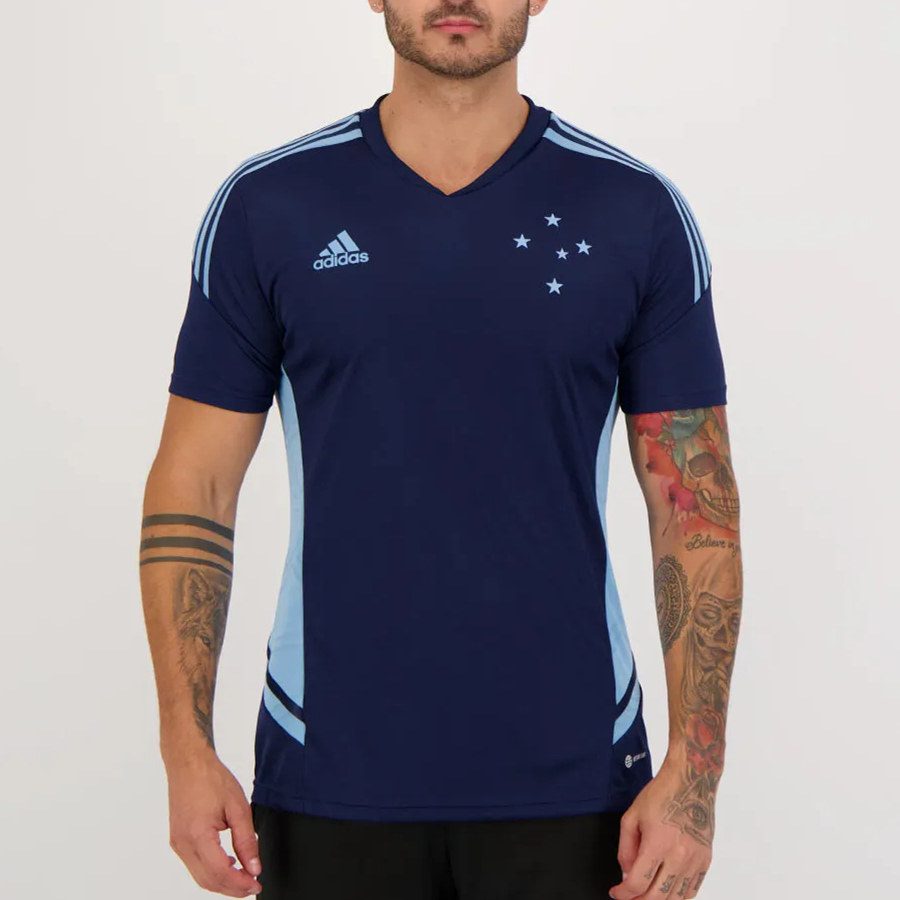 Cruzeiro 2022 Camisola de Pré-Jogo – Homem