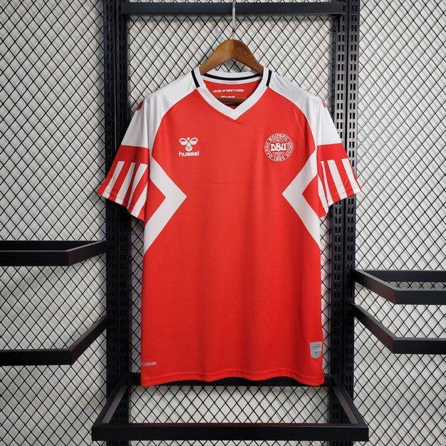 Dinamarca 2023/24 Camisola Principal – Homem