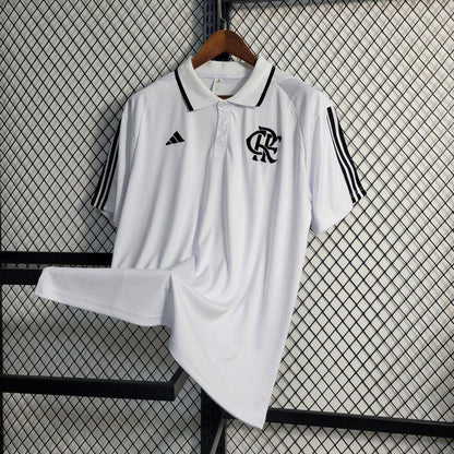 Flamengo 2023/24 Branca Polo – Homem