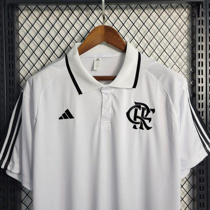 Flamengo 2023/24 Branca Polo – Homem