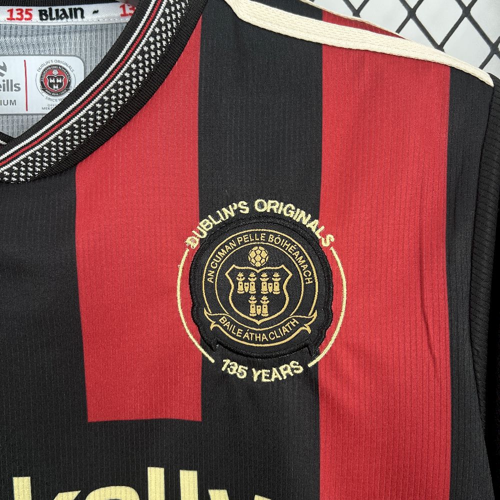 Bohemians 2025/26 Camisola Principal – Homem