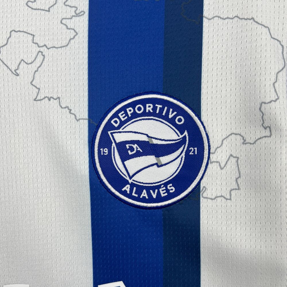 Deportivo Alaves 2025/26 Camisola Principal – Homem