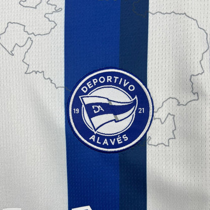 Deportivo Alaves 2025/26 Camisola Principal – Homem