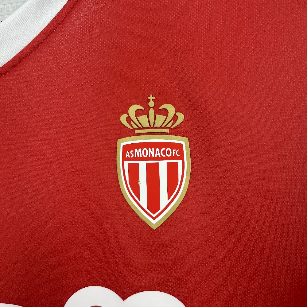 AS Monaco 2025/26 Camisola Principal – Homem