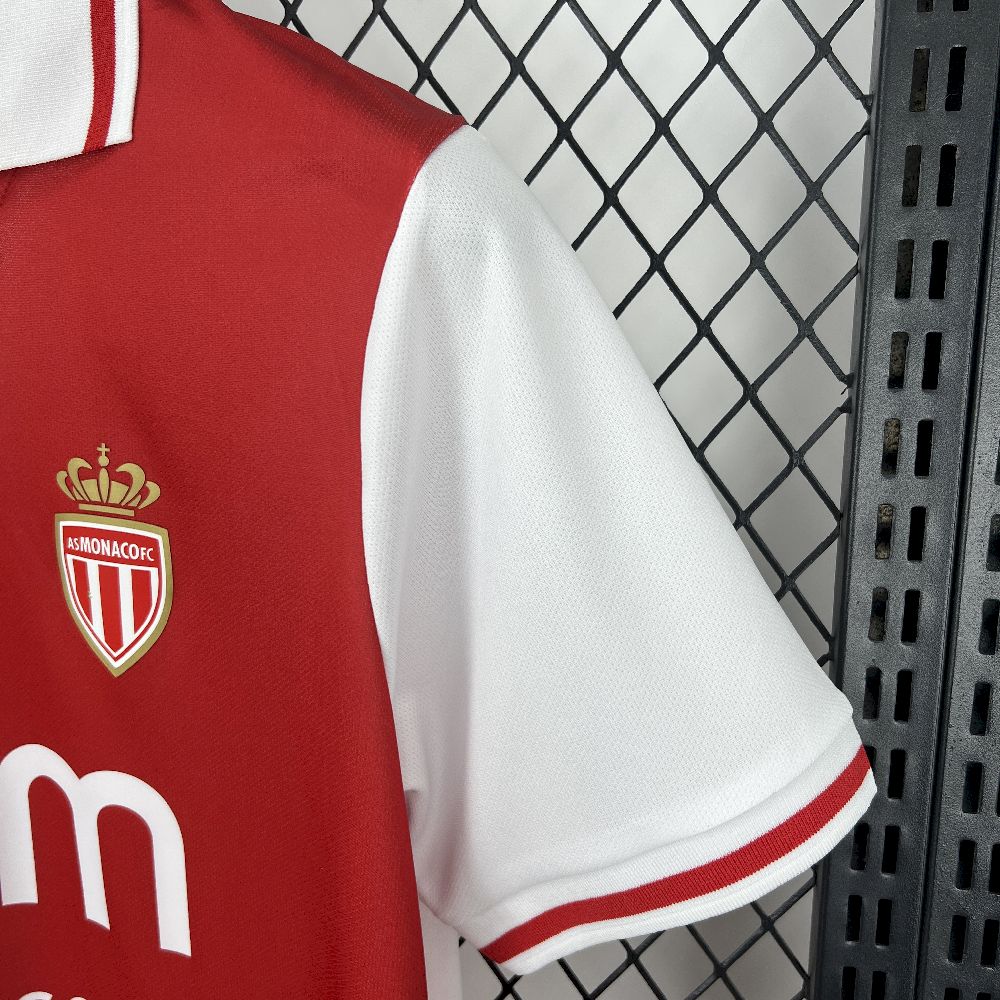 AS Monaco 2025/26 Camisola Principal – Homem