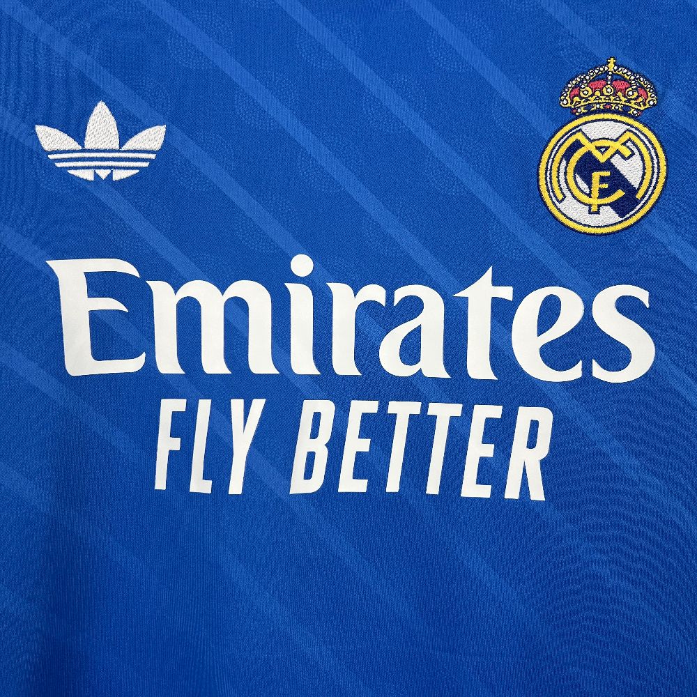 Real Madrid 2025/26 Camisola Terceira de Manga Comprida – Homem