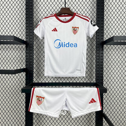 Sevilla FC 2025/26 Conjunto Principal – Criança