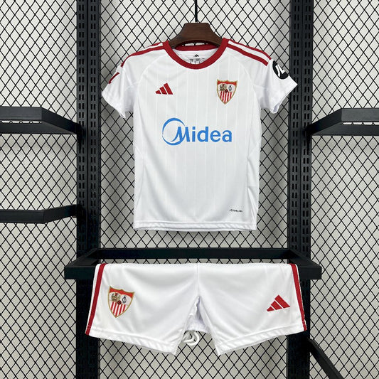 Sevilla FC 2025/26 Conjunto Principal – Criança