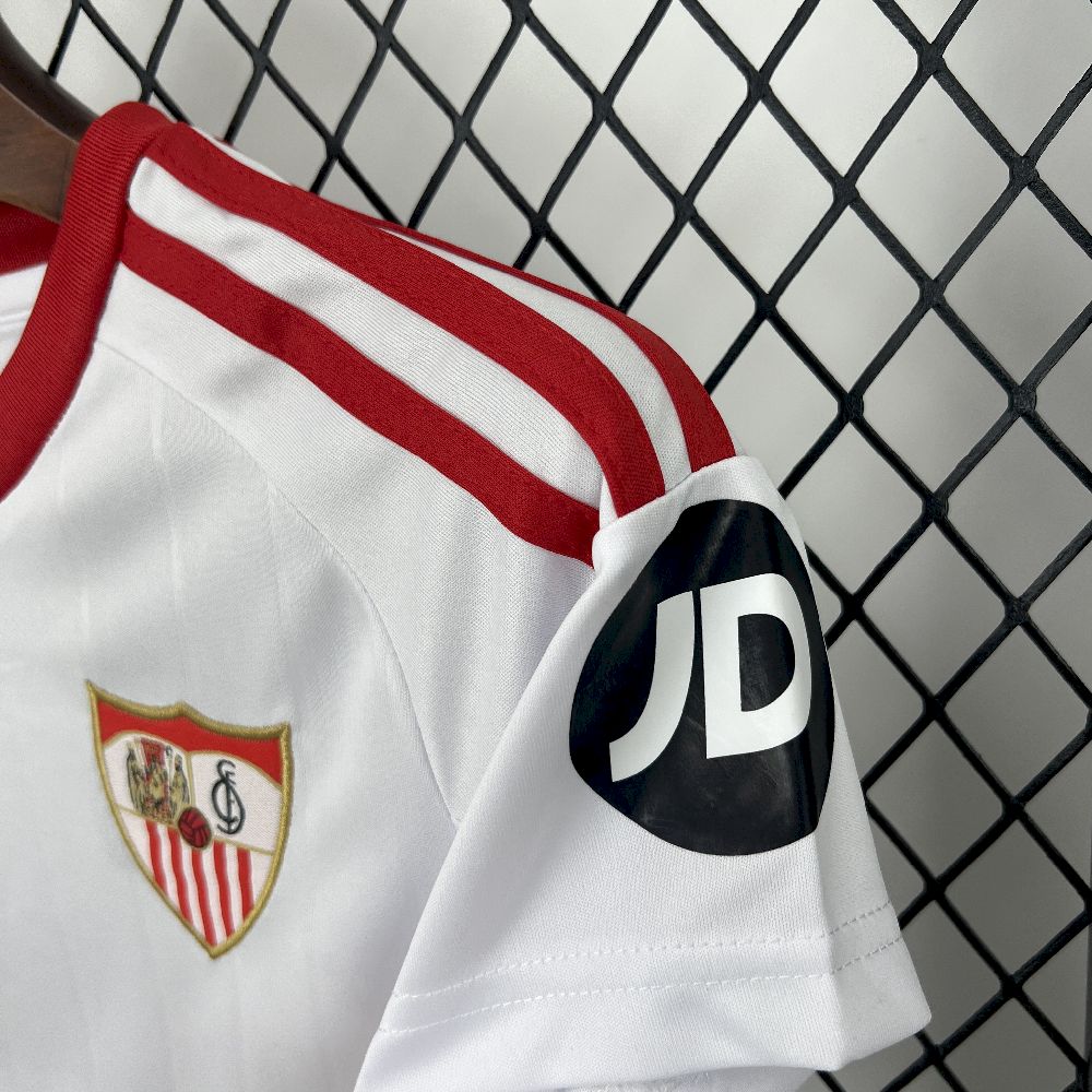 Sevilla FC 2025/26 Conjunto Principal – Criança