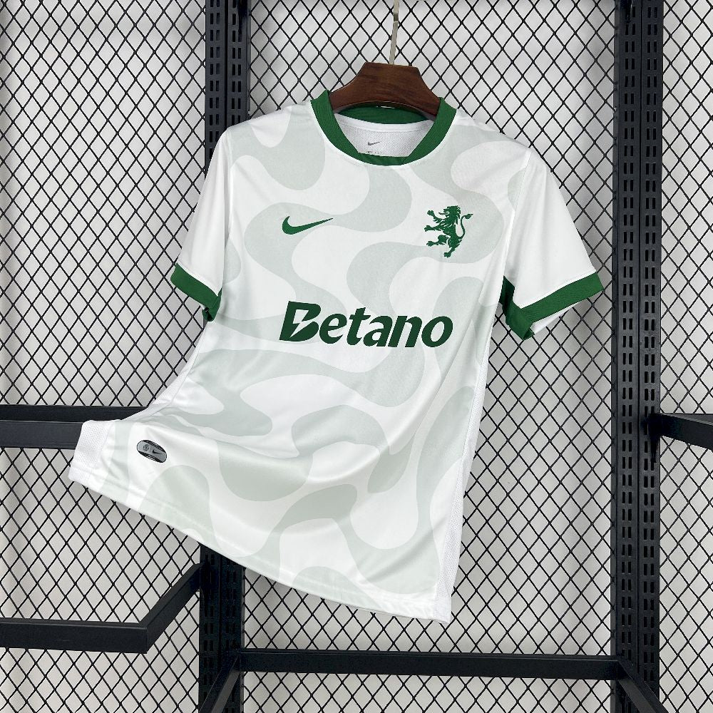 Sporting CP 2025/26 Camisola Alternativa Whtie – Homem