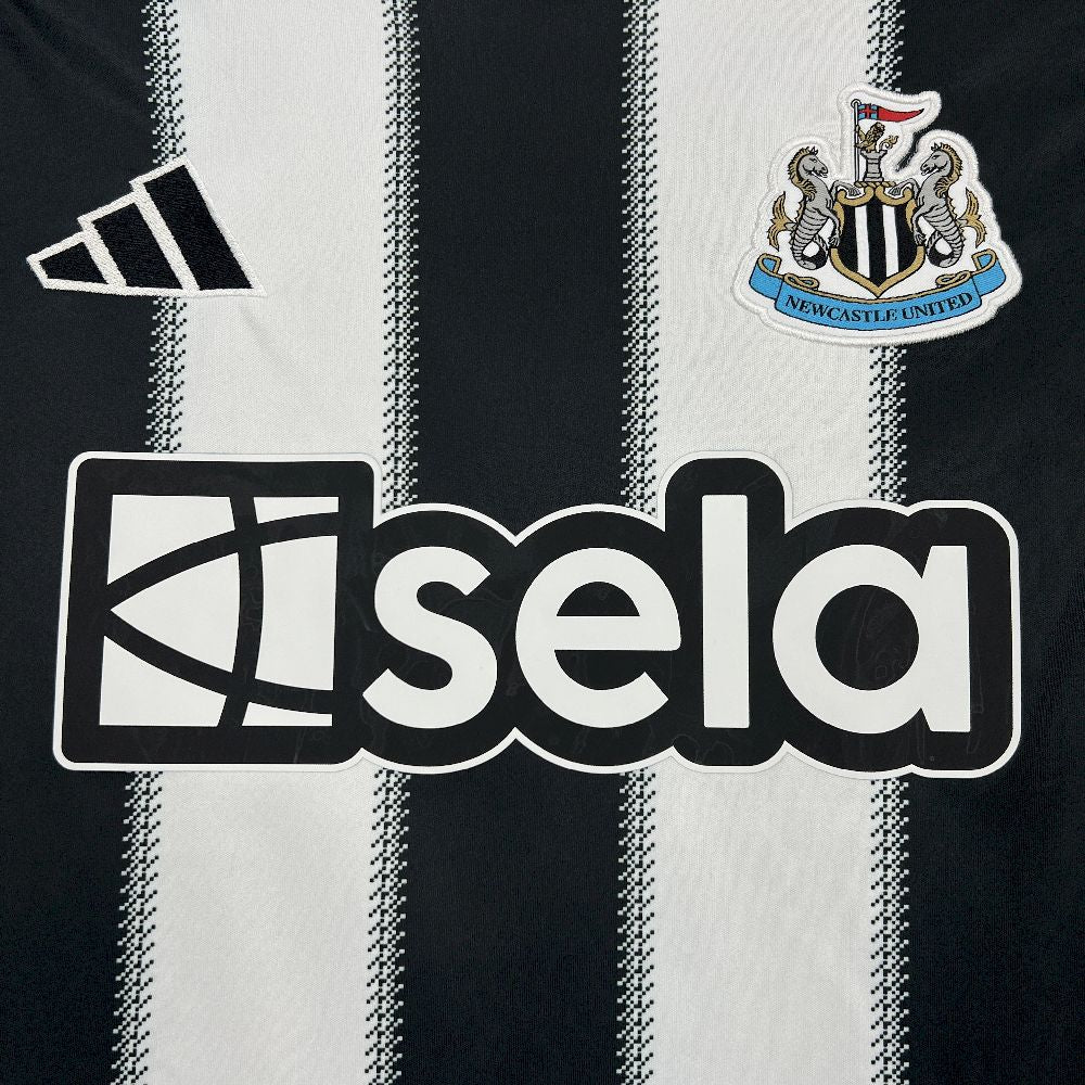 Newcastle United 2025/26 Camisola Principal de Manga Comprida – Homem