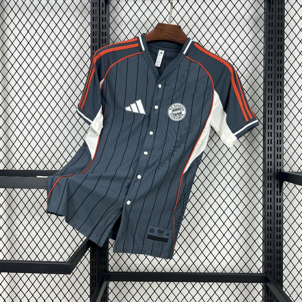 Bayern de Munique 2025/26 Camisola Basebol – Homem