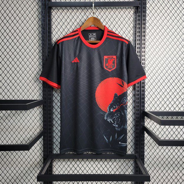 Japão 2023/24 Camisola Especial Preta Leopard Head – Homem
