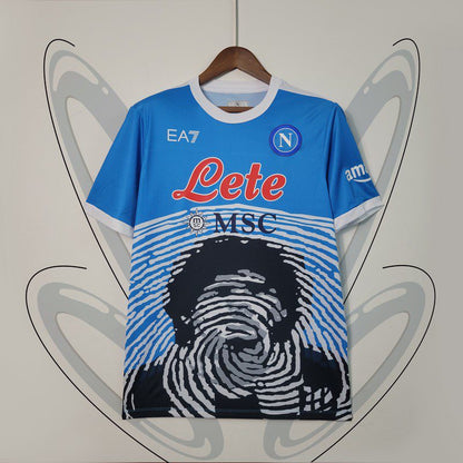 Napoli 2021/22 Camisola Azul Celeste Comemorativa Edição – Homem