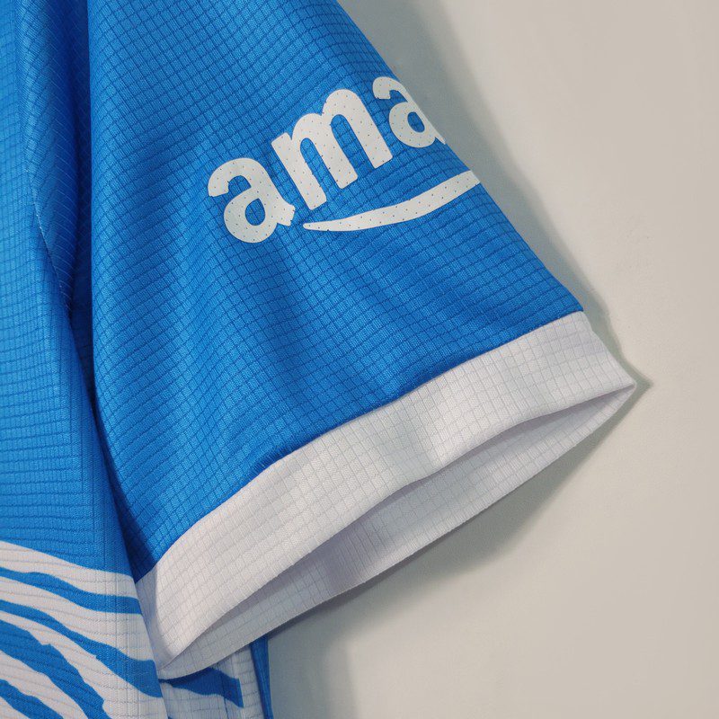 Napoli 2021/22 Camisola Azul Celeste Comemorativa Edição – Homem