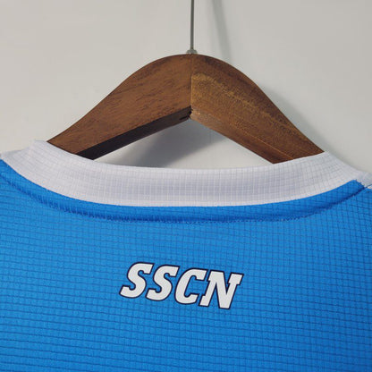 Napoli 2021/22 Camisola Azul Celeste Comemorativa Edição – Homem