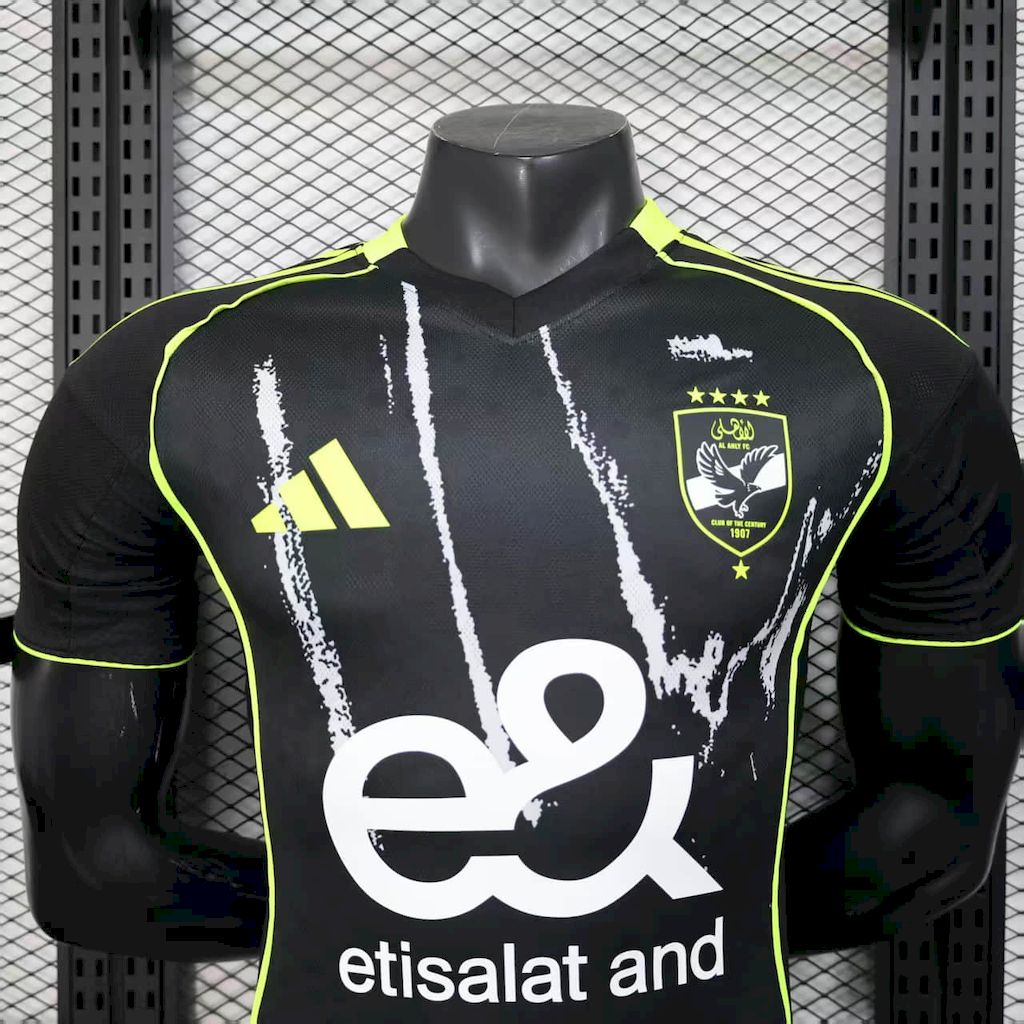 El Ahly 2025/26 Camisola Alternativa Versão Jogador – Homem