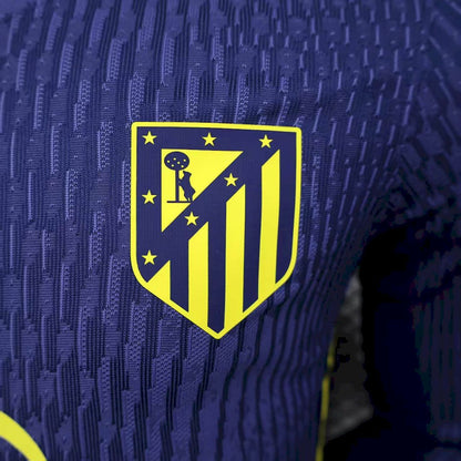 Atlético de Madrid 2025/26 Camisola Terceira de Manga Comprida Versão Jogador – Homem