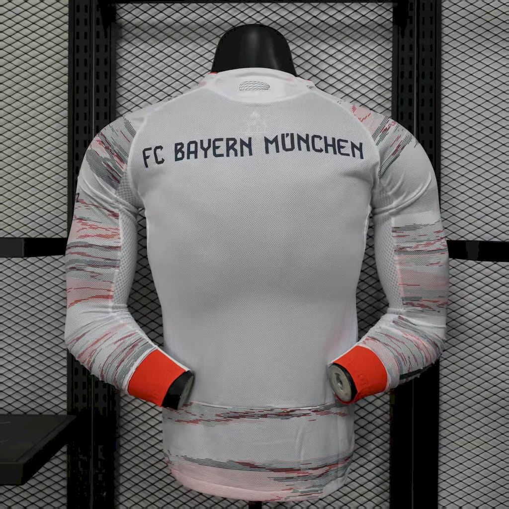 Bayern de Munique 2025/26 Camisola Alternativa de Manga Comprida Versão Jogador – Homem