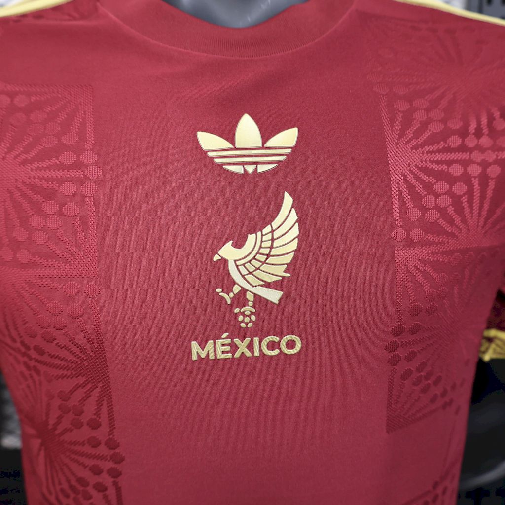 México 2025/26 Camisola Especial Vermelha Versão Jogador – Homem
