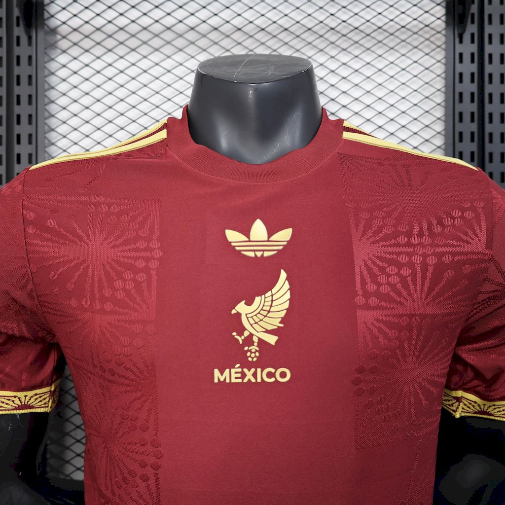 México 2025/26 Camisola Especial Vermelha Versão Jogador – Homem