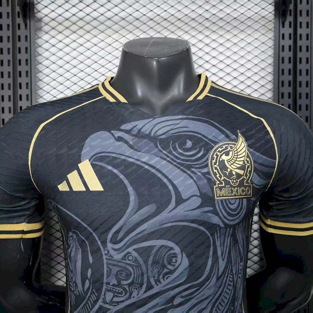 México 2025/26 Camisola Especial Preta Versão Jogador – Homem