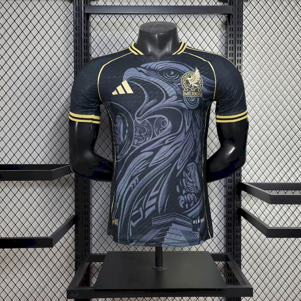 México 2025/26 Camisola Especial Preta Versão Jogador – Homem