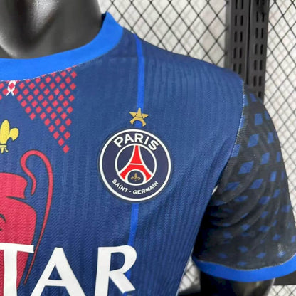 Paris Saint-Germain 2025/26 Camisola Champions Versão Jogador – Homem