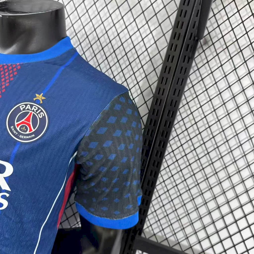 Paris Saint-Germain 2025/26 Camisola Champions Versão Jogador – Homem