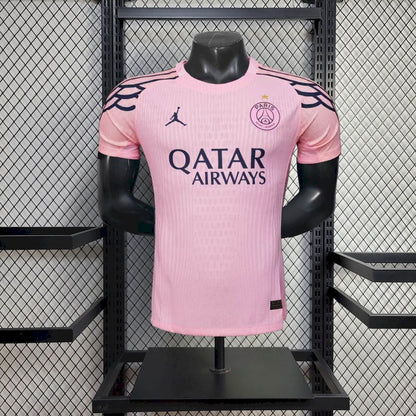 Paris Saint-Germain 2025/26 Camisola Especial Rosa Versão Jogador – Homem
