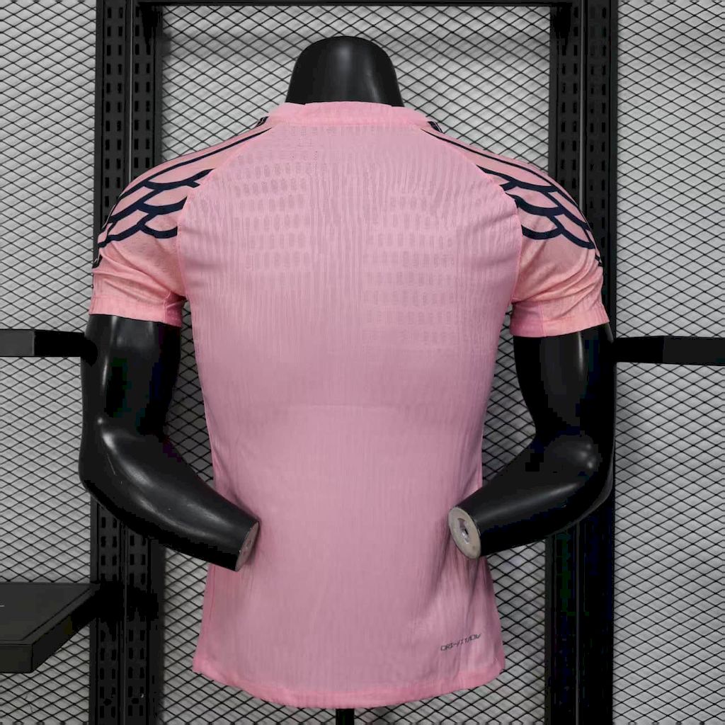 Paris Saint-Germain 2025/26 Camisola Especial Rosa Versão Jogador – Homem