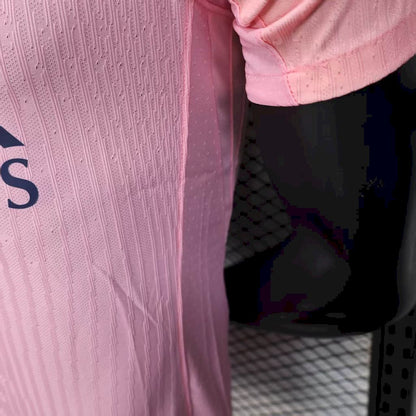 Paris Saint-Germain 2025/26 Camisola Especial Rosa Versão Jogador – Homem
