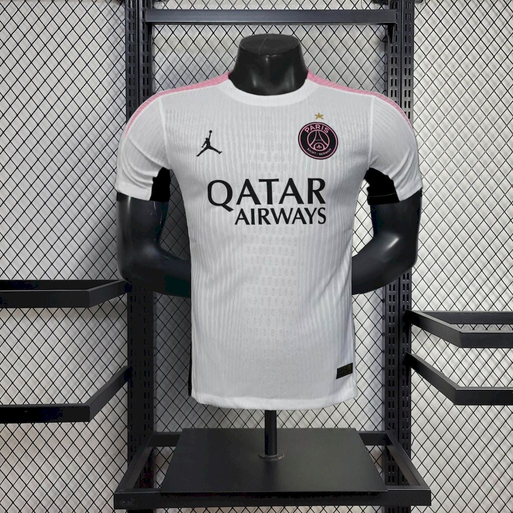 Paris Saint-Germain 2025/26 Camisola Especial Branca Versão Jogador – Homem