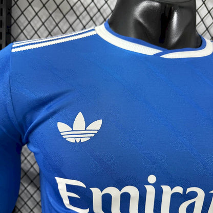 Real Madrid 2025/26 Camisola Terceira de Manga Comprida Versão Jogador – Homem