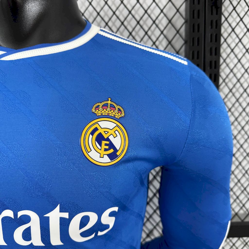 Real Madrid 2025/26 Camisola Terceira de Manga Comprida Versão Jogador – Homem
