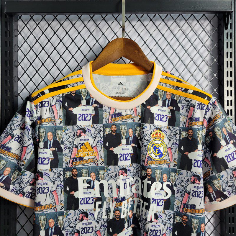 Real Madrid 2022/23 Camisola Especial Benzema – Homem