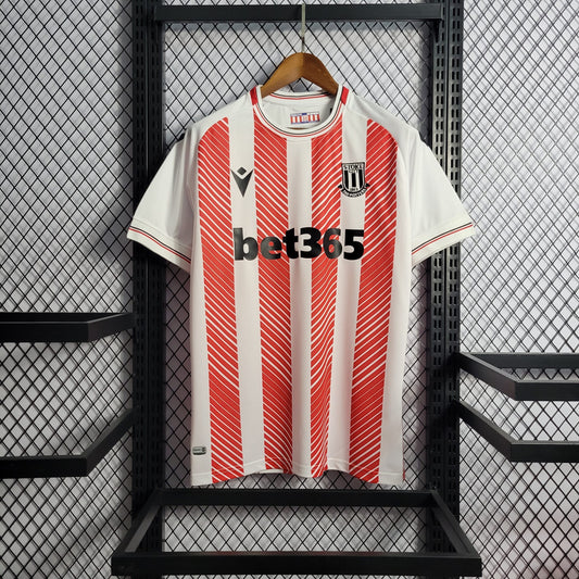 Stoke City 2022/23 Camisola Principal – Homem