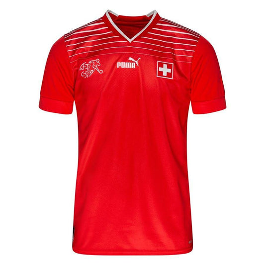 Suíça 2022 Camisola Principal Versão Jogador – Homem
