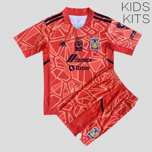 Tigres UANL 2022/23 Conjunto de Guarda-Redes – Criança