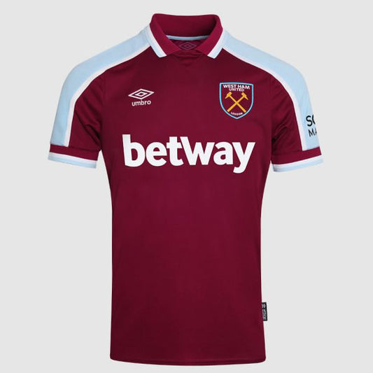 West Ham United 2021/22 Camisola Principal – Homem